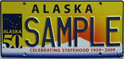 celebrating statehood sample plate