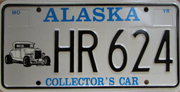 collector car plate