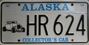 custom car collector plate