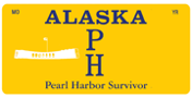 pearl harbor survivor plate