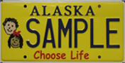 choose life plate