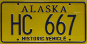 historic license plate